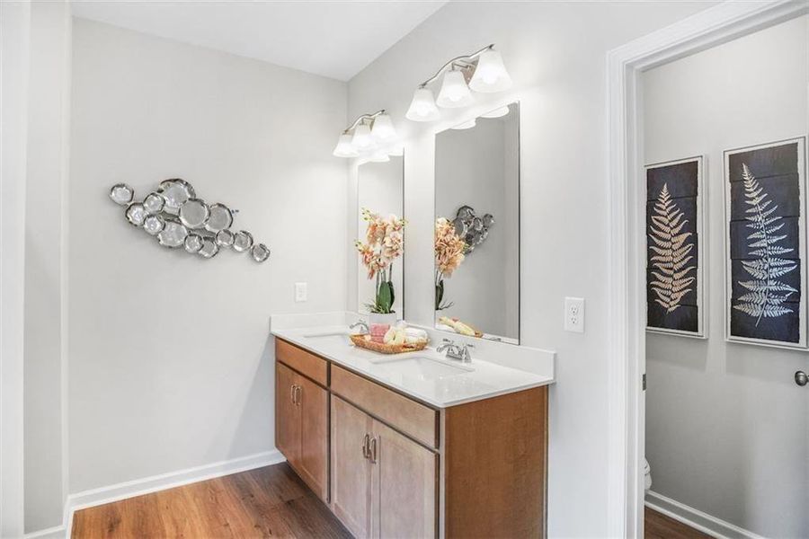 Furnished interior view inside a new home in Fuller Station, Loganville (Image 17).