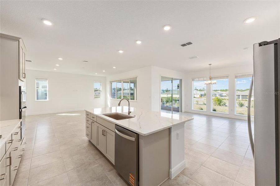 Furnished interior view inside a new home in , Ocala (Image 7).