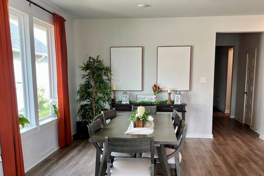 Furnished interior view inside a new home in , Cypress (Image 4).