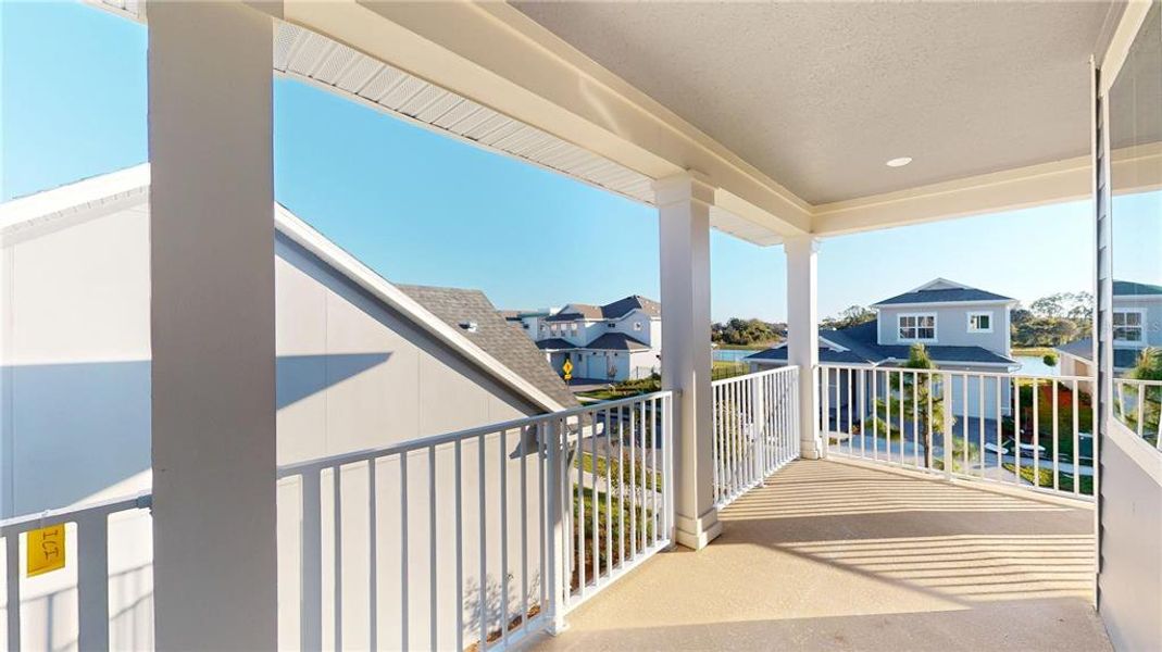 Exterior details and patio area of a home in Laureate Park, Orlando (Image 19).