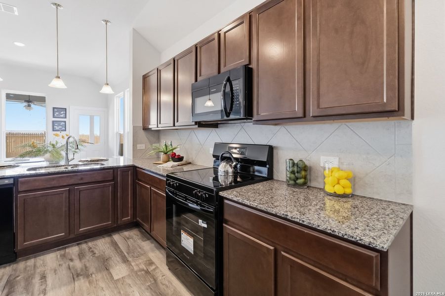 Furnished interior view inside a new home in Red Hawk Landing, San Antonio (Image 13).