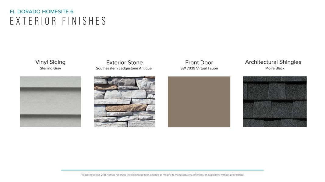 Sample of building materials used in homes in El Dorado, Spartanburg (Image 17). Sample of building materials used in homes in El Dorado, Spartanburg (Image 17).