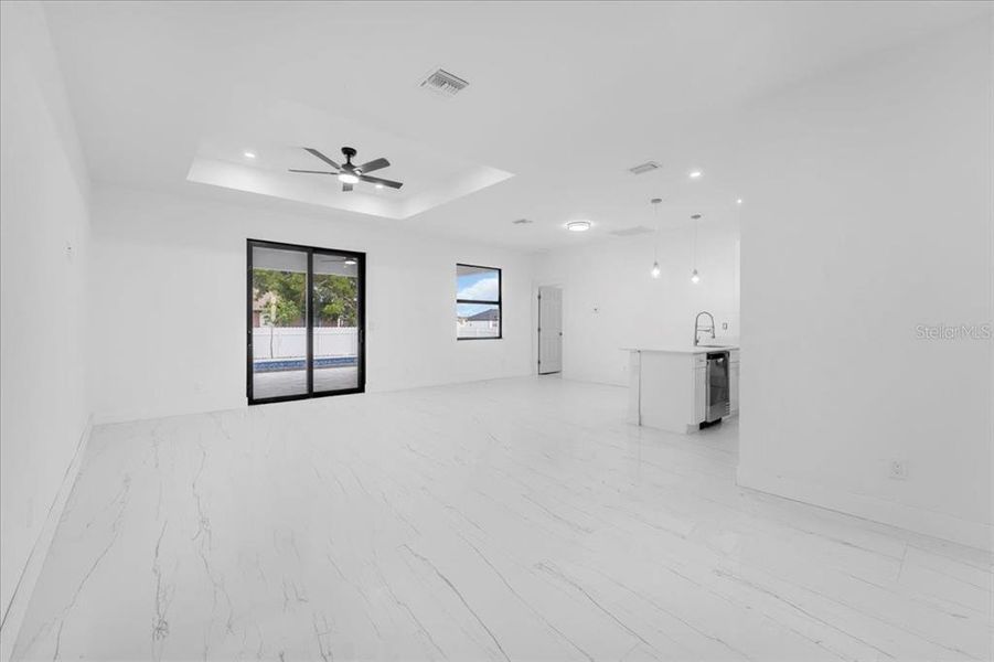 Spacious, unfurnished interior of a new home in , Cape Coral (Image 21). Spacious, unfurnished interior of a new home in , Cape Coral (Image 21).