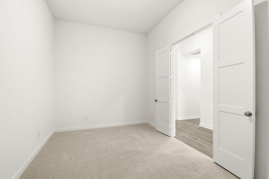 Entertainment room offering a flexible space for media, recreation, or additional living area.