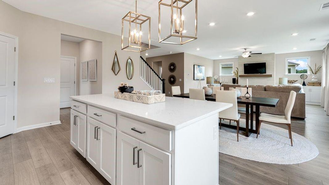 Furnished interior view inside a new home in Stratford Hills, Ball Ground (Image 23).