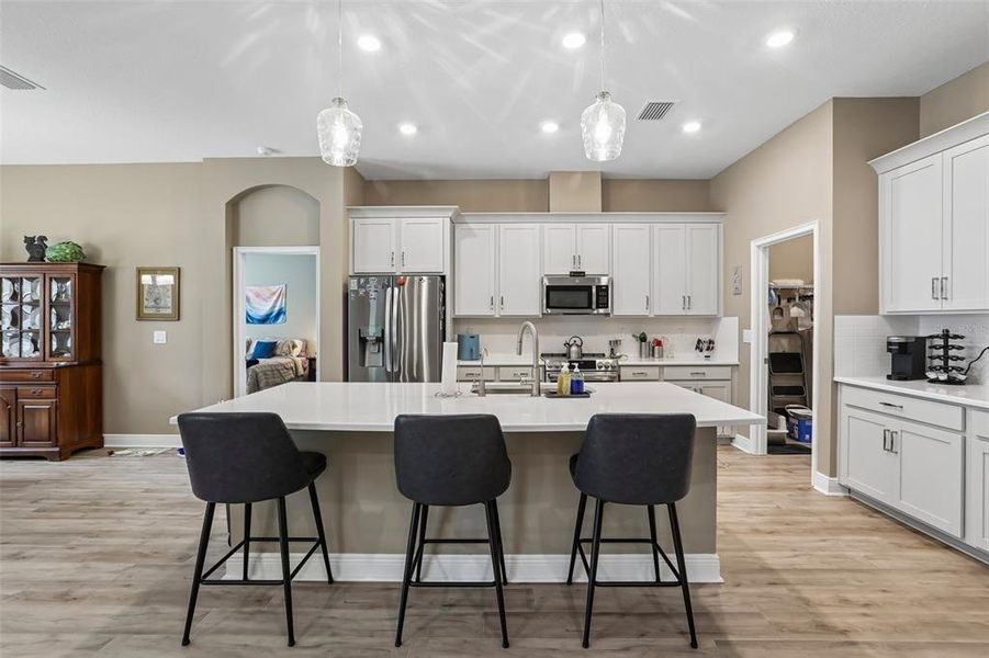Furnished interior view inside a new home in Whiting Estates, Spring Hill (Image 20).