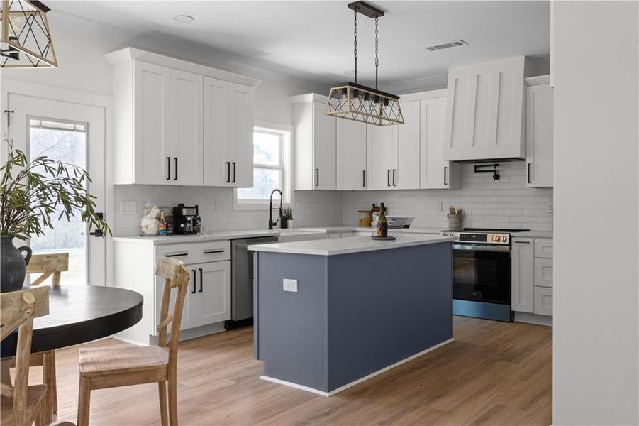 Furnished interior view inside a new home in , Social Circle (Image 9).