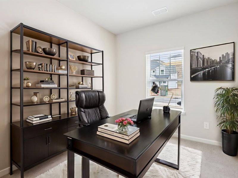 Furnished interior view inside a new home in Ivey Township, Dallas (Image 3).