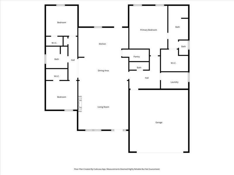 2D floor plan layout of this home in , Calhoun, GA (Image 5).