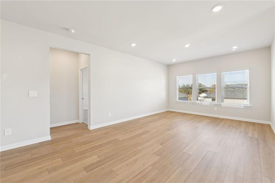 Spacious, unfurnished interior of a new home in Preserve at Mountain Creek, Pendergrass (Image 46).