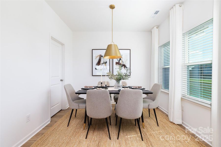 Furnished interior view inside a new home in , New London (Image 18).