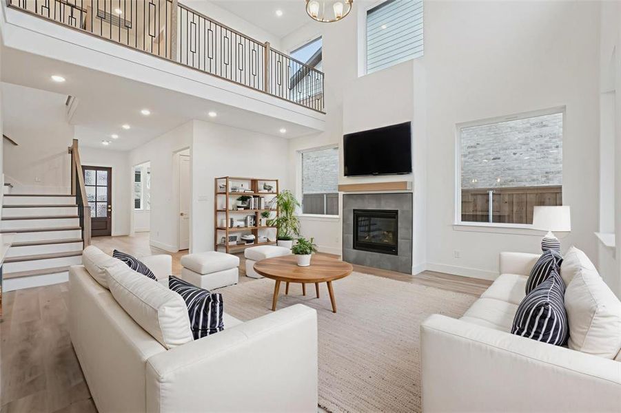Furnished interior view inside a new home in , Rowlett (Image 17).