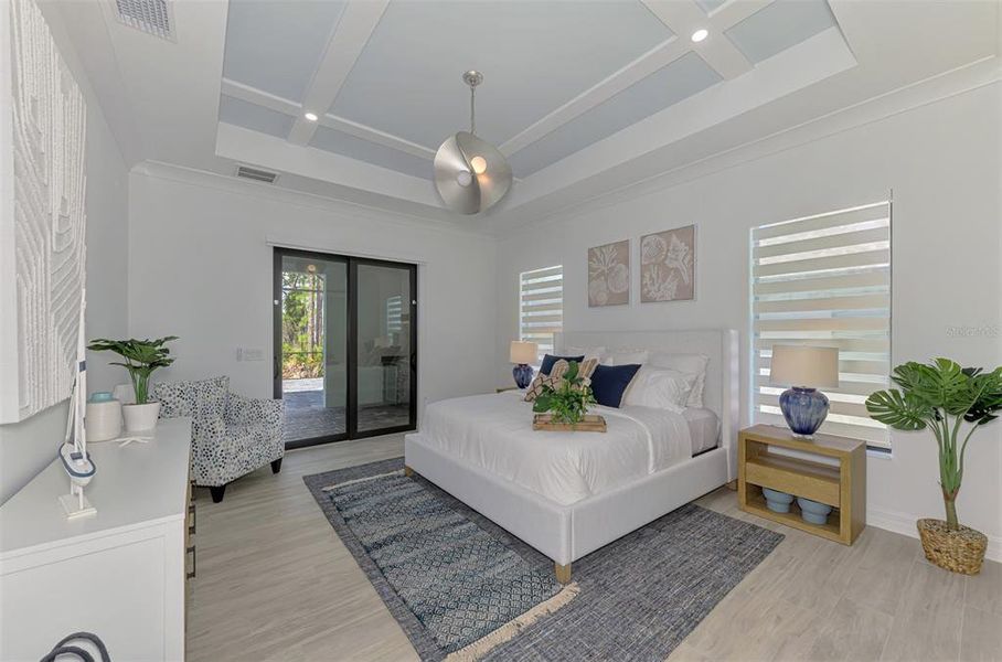 Furnished interior view inside a new home in , Port Charlotte (Image 26).