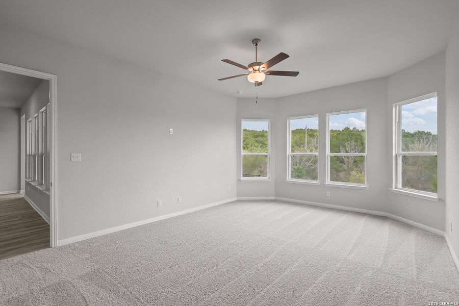 Spacious, unfurnished interior of a new home in Homestead, Schertz (Image 31). Spacious, unfurnished interior of a new home in Homestead, Schertz (Image 31).