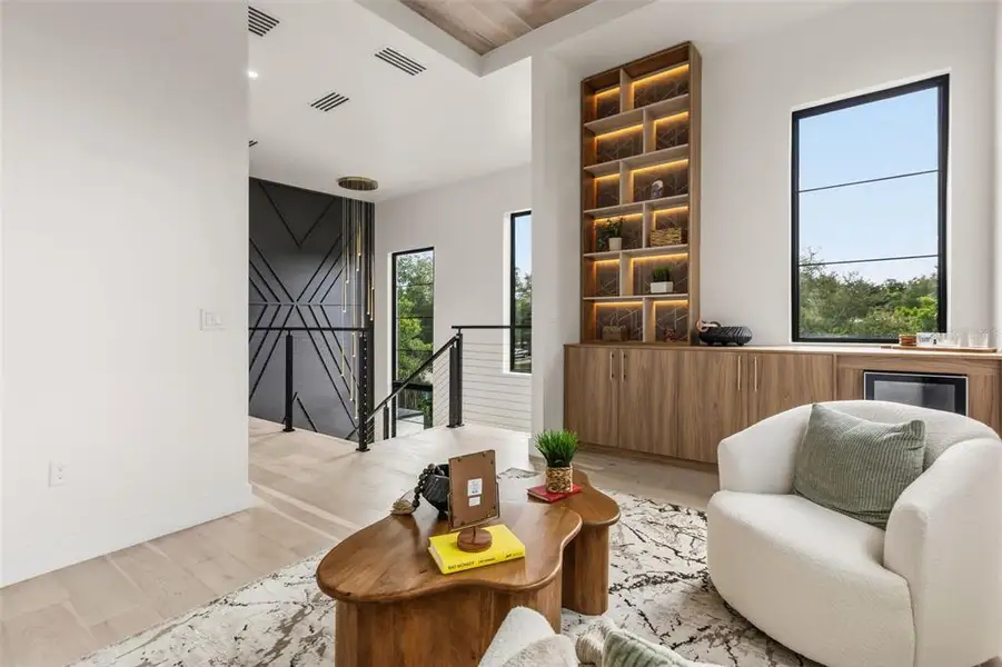 Furnished interior view inside a new home in , Winter Park (Image 62).