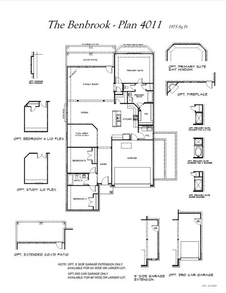 2D floor plan layout of this home in Bluestem, Brookshire, TX (Image 5).