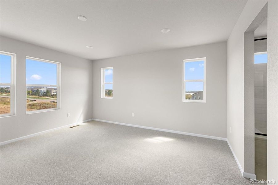 Spacious, unfurnished interior of a new home in The Legacy Collection at Talon Pointe, Thornton (Image 17).