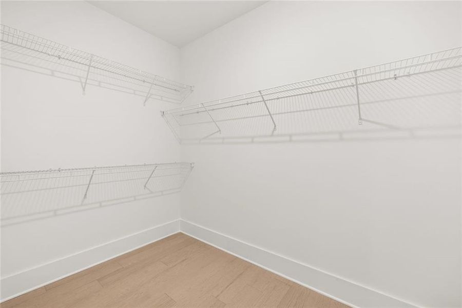 Spacious, unfurnished interior of a new home in Soleil Belmont Park, Canton (Image 46).