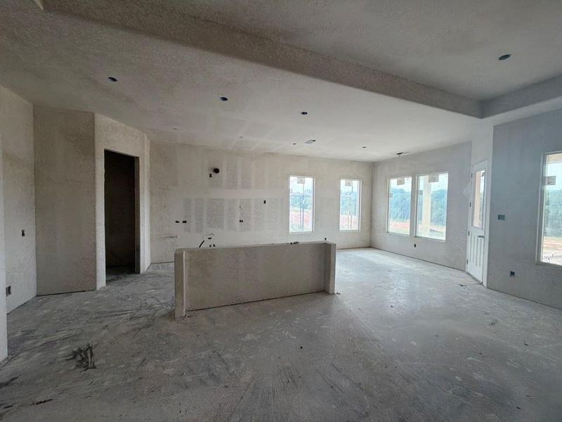 In-progress construction of a new home in Eagle Ridge Estates, Weatherford, TX (Image 6).