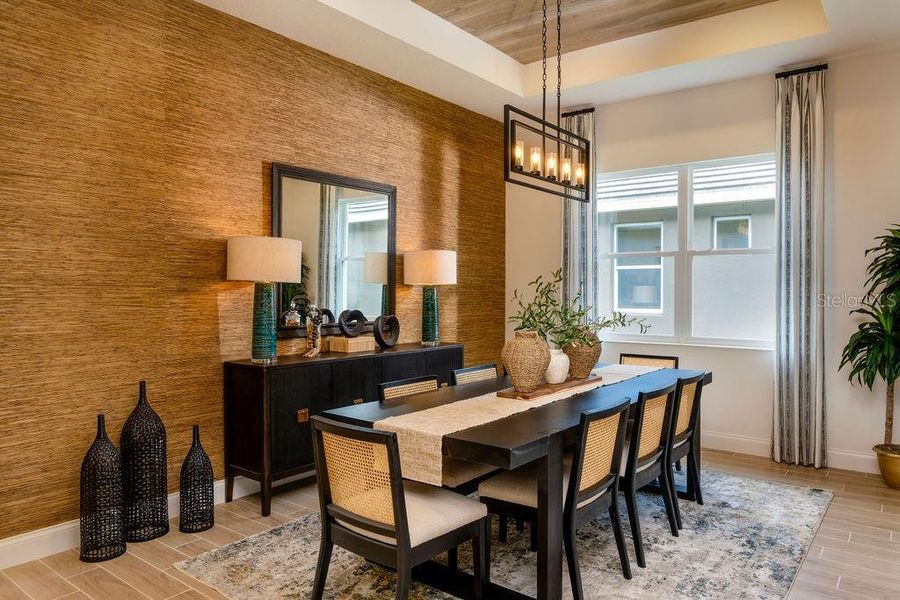 Furnished interior view inside a new home in Tamarack at Two Rivers, Zephyrhills (Image 9). Furnished interior view inside a new home in Tamarack at Two Rivers, Zephyrhills (Image 9).