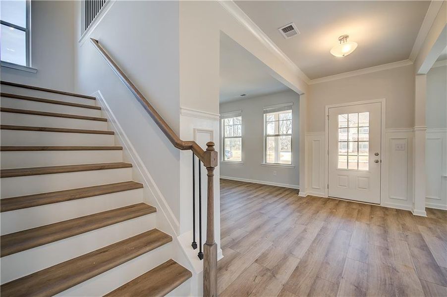 Spacious, unfurnished interior of a new home in Cambria at Traditions, Hampton (Image 29).