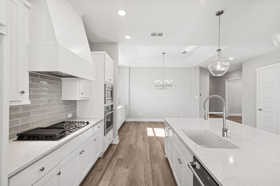 Furnished interior view inside a new home in ARTAVIA 50' Homesites, Conroe (Image 2).