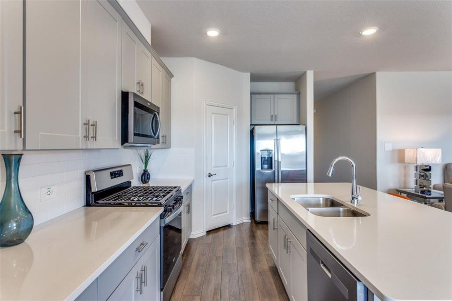 Furnished interior view inside a new home in Palmilla Springs - Signature Series, Fort Worth (Image 7).