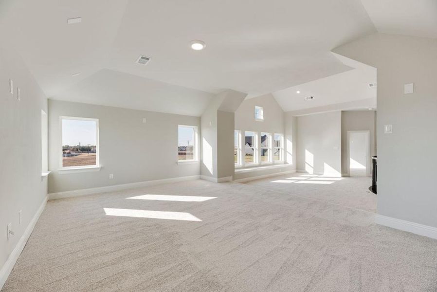 Spacious, unfurnished interior of a new home in Park Trails, Forney (Image 32). Spacious, unfurnished interior of a new home in Park Trails, Forney (Image 32).