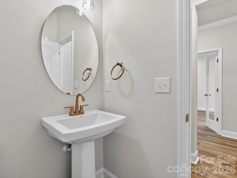 Furnished interior view inside a new home in Whitley Preserve – Park Collection, Mint Hill (Image 8).