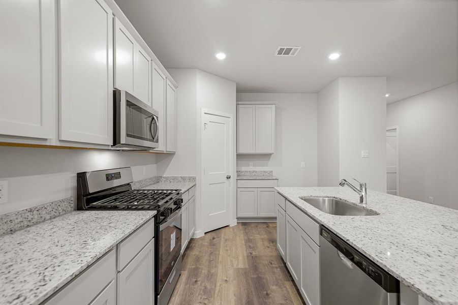 Furnished interior in a model home at Pecan Lakes Estates in Navasota (Image 16). Furnished interior in a model home at Pecan Lakes Estates in Navasota (Image 16).