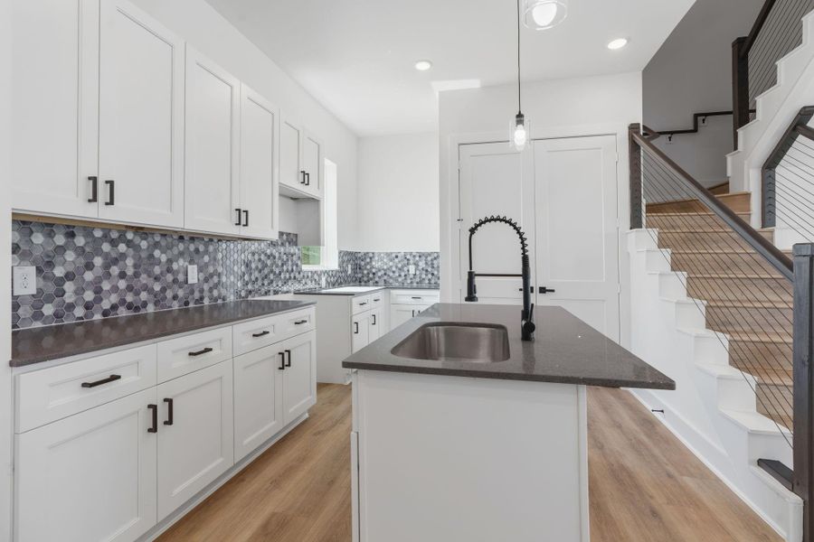 Furnished interior view inside a new home in , Houston (Image 3).