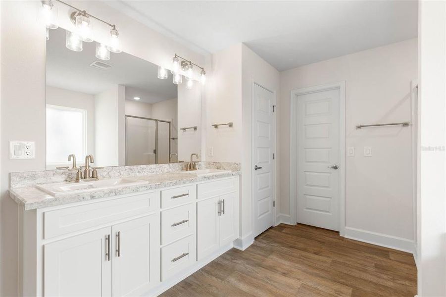 Furnished interior view inside a new home in Palm Coast, Palm Coast (Image 8). Furnished interior view inside a new home in Palm Coast, Palm Coast (Image 8).