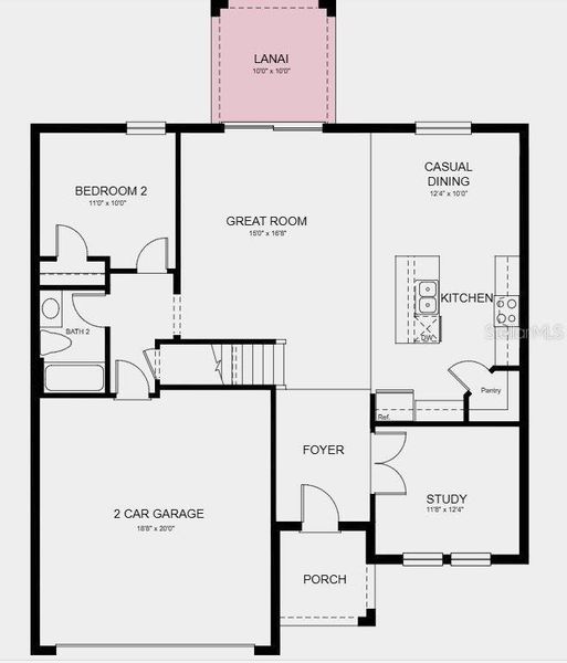 Structural options added include: covered lanai