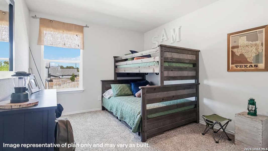 Furnished interior view inside a new home in Riverstone at Westpointe, San Antonio (Image 17).