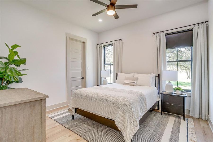 Furnished interior view inside a new home in , Weatherford (Image 25).