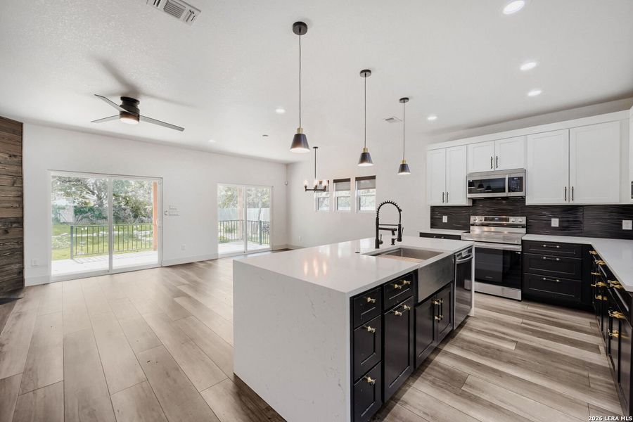 Furnished interior view inside a new home in , Spring Branch (Image 5).