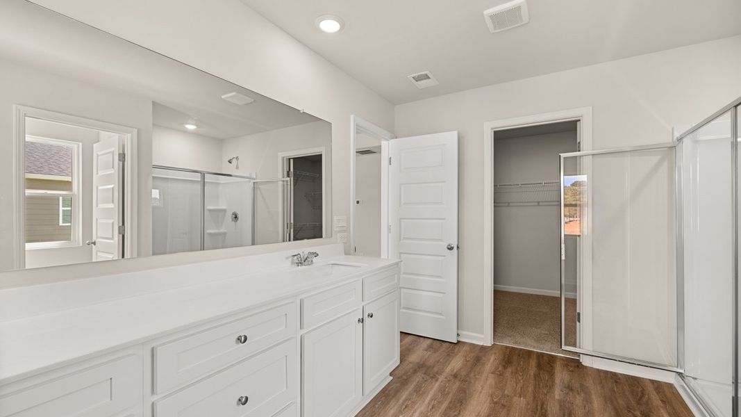 Furnished interior view inside a new home in Brookland Commons, Monroe (Image 9).