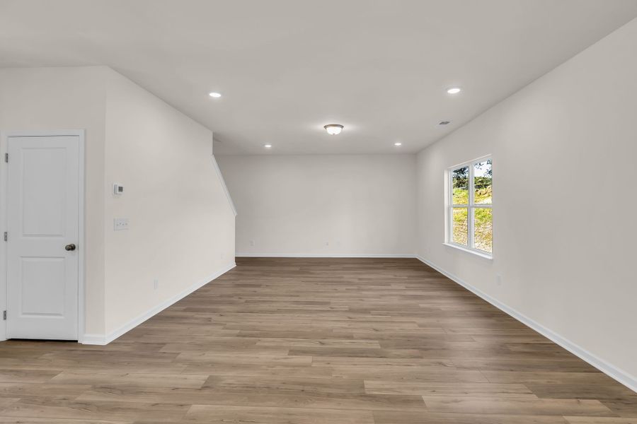 Open living area. Open living area.