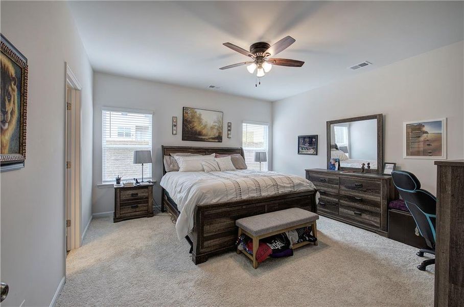 Furnished interior view inside a new home in , Cartersville (Image 37).