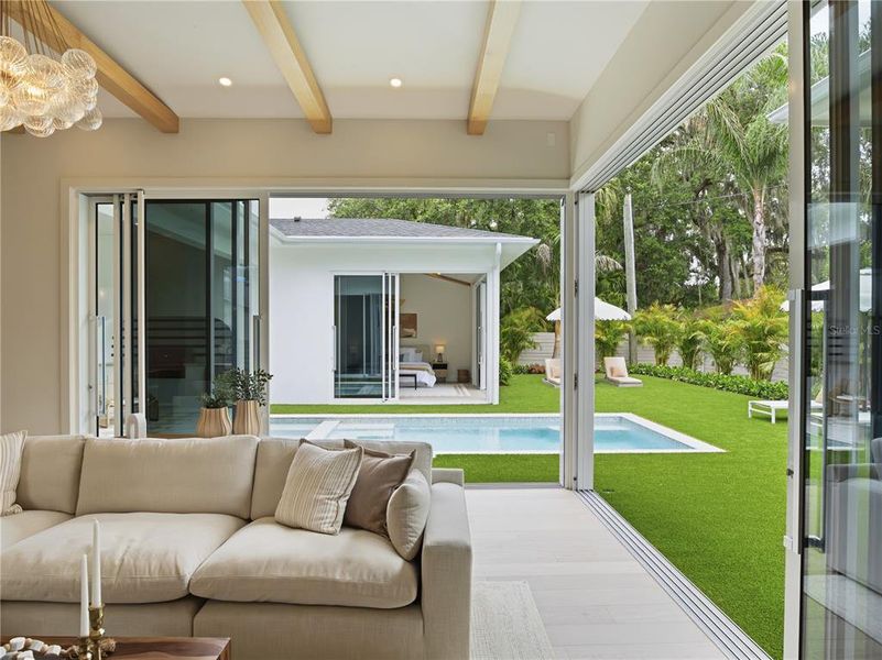 Exterior details and patio area of a home in , Winter Park (Image 38).