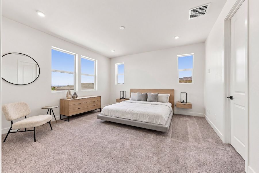 Furnished interior view inside a new home in Sanctuary, Phoenix (Image 8).