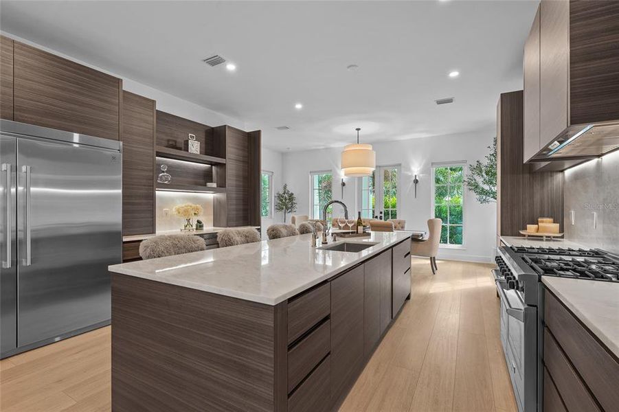 Furnished interior view inside a new home in , Sarasota (Image 52). Furnished interior view inside a new home in , Sarasota (Image 52).