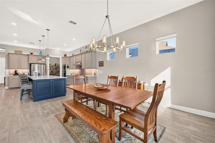 Furnished interior view inside a new home in , Ocala (Image 17).