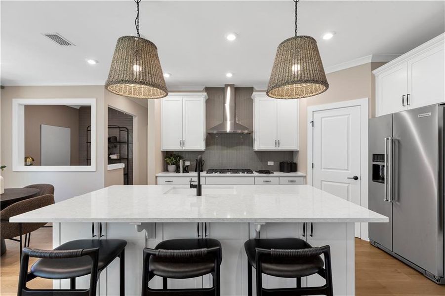 Furnished interior view inside a new home in Ashworth Estates, Powder Springs (Image 6). Furnished interior view inside a new home in Ashworth Estates, Powder Springs (Image 6).