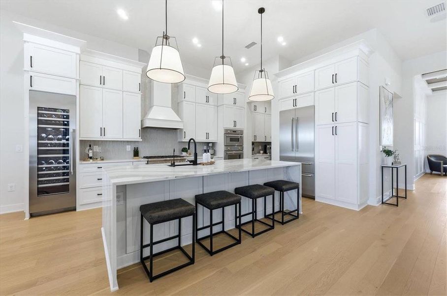 Furnished interior view inside a new home in , Sarasota (Image 6).
