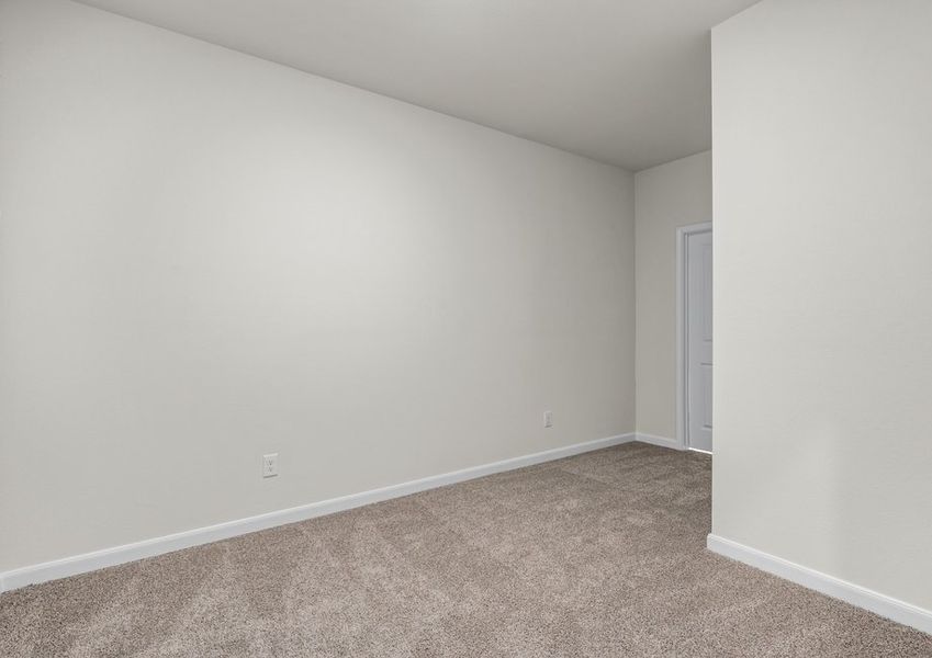 The secondary bedrooms are the perfect space for children's bedrooms and guest rooms.