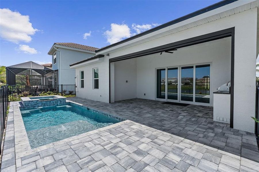 Exterior details and patio area of a home in , Palm Coast (Image 38).