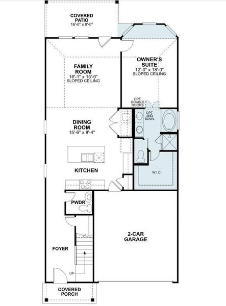 2D floor plan layout of this home in Marvida, Cypress, TX (Image 5). 2D floor plan layout of this home in Marvida, Cypress, TX (Image 5).