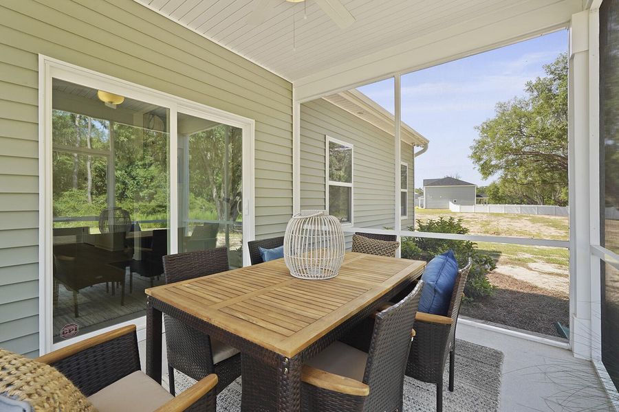 Exterior details and patio area of a home in , Manning (Image 3). Exterior details and patio area of a home in , Manning (Image 3).