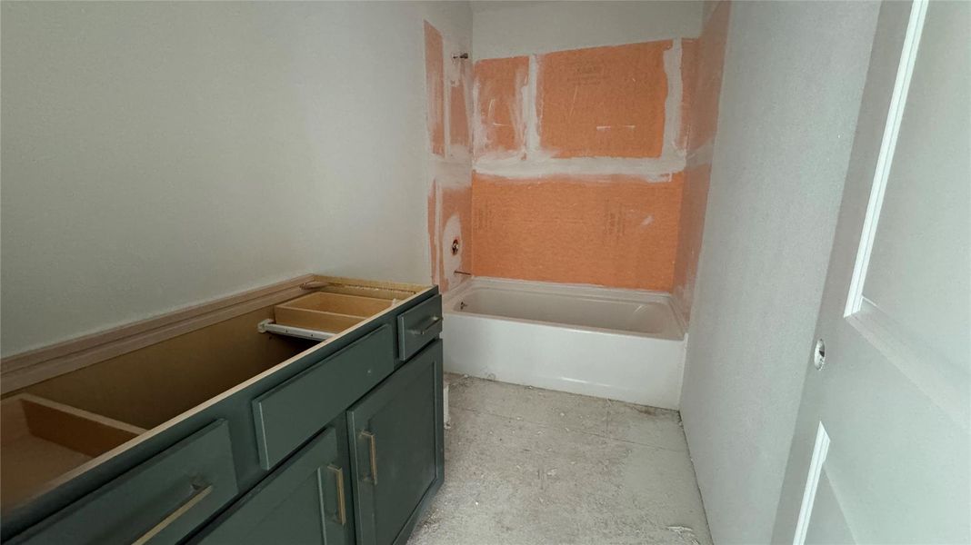 In-progress construction of a new home in Cannon Ranch, Dripping Springs, TX (Image 9).